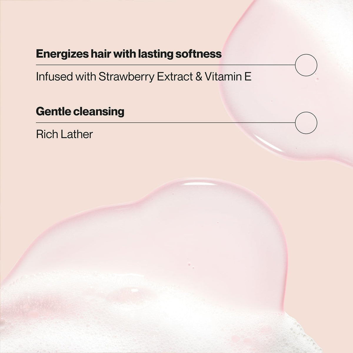 Suave back label close-up showing ingredients and usage directions
