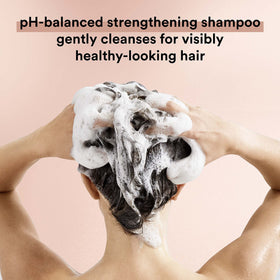 Suave shampoo paired with conditioner showing complete care system