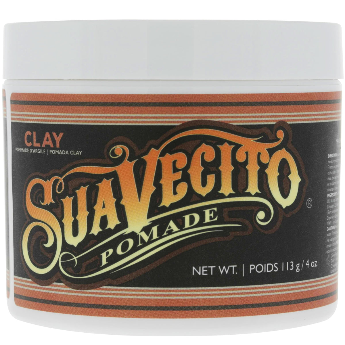 4 oz jar next to coin for scale, Suavecito compact size for travel convenience
