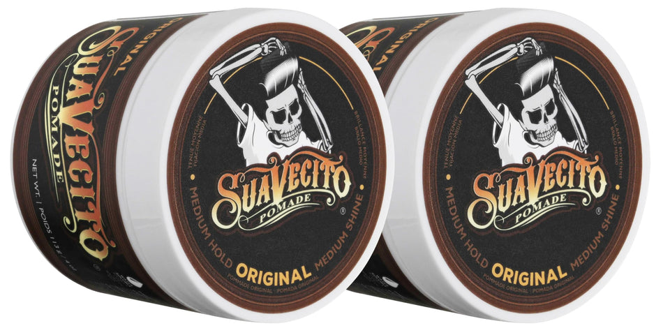 Suavecito front packaging jar showing brand and clean styling benefit
