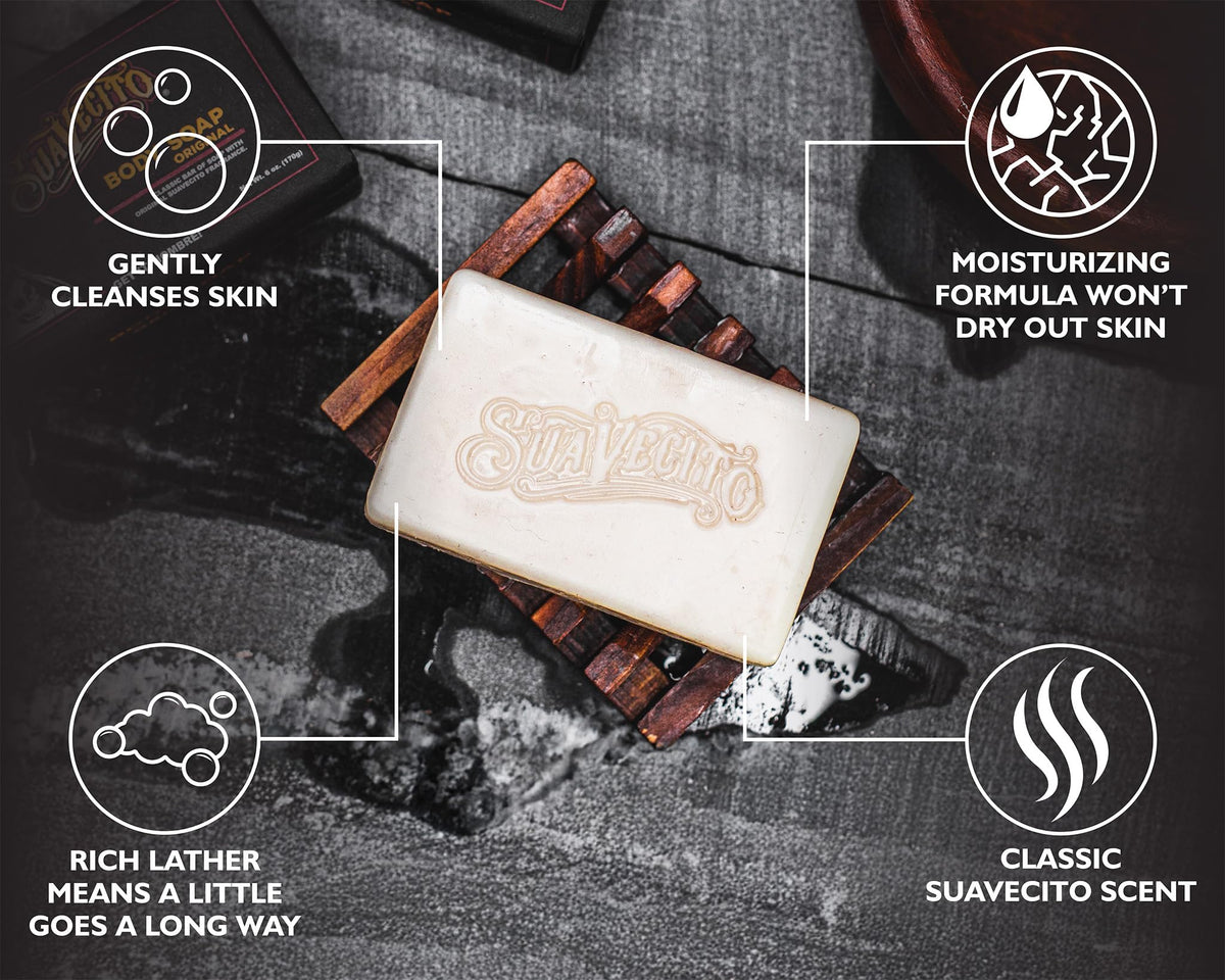 Suavecito label and ingredients clear view for product transparency benefit