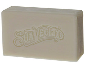 Suavecito lather in hand demonstrating rich foam and gentle cleanse benefit