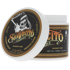 Rinsing hair to show Suavecito water-soluble formula and easy washout