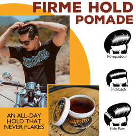 Suavecito scoop in hand demonstrating effortless product pickup and control