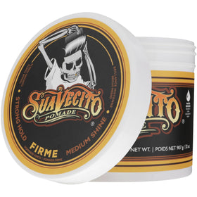 Suavecito tub beside ruler showing 32 oz scale for value purchase