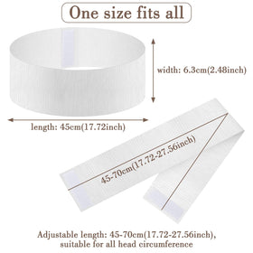 Sublaga individually wrapped headband pouch for hygienic single use