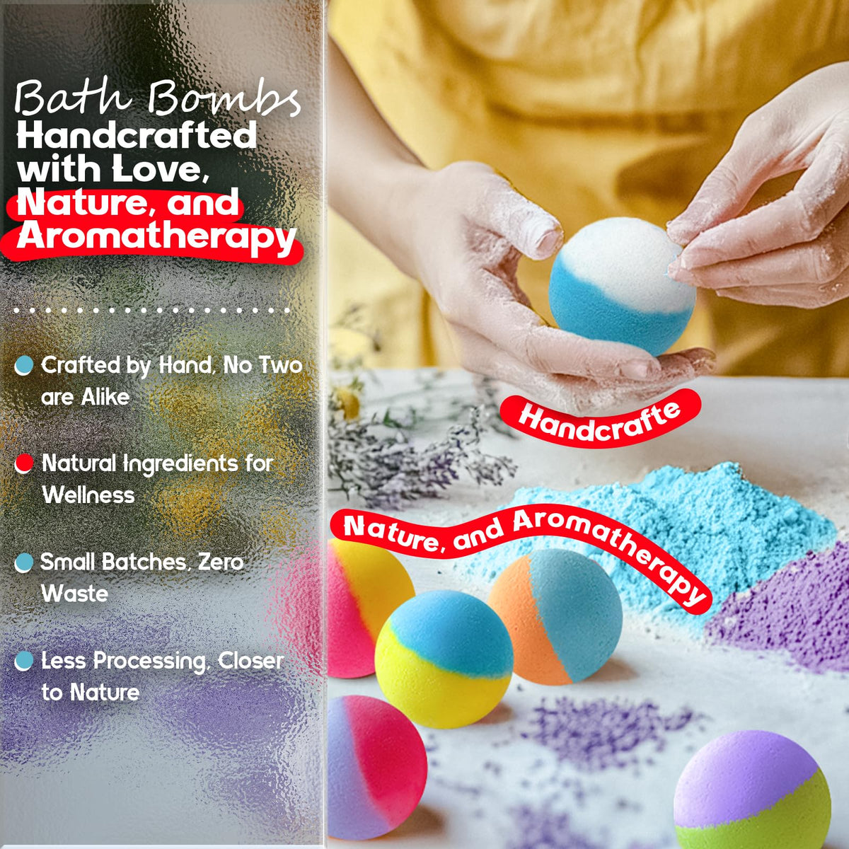 SudsyRoar bath bombs in bathtub creating relaxing bubbles and aromatherapy benefits