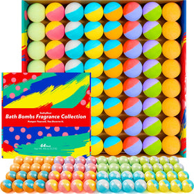 SudsyRoar front packaging showing 64-pack value and variety for easy gifting