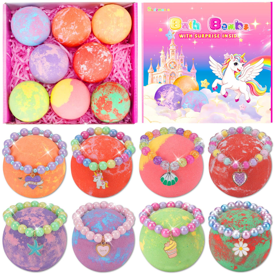 sudzmania front packaging showing colorful gift-ready box and eight bombs