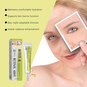 Sufiibtly application on jawline showing targeted lift and contouring benefit
