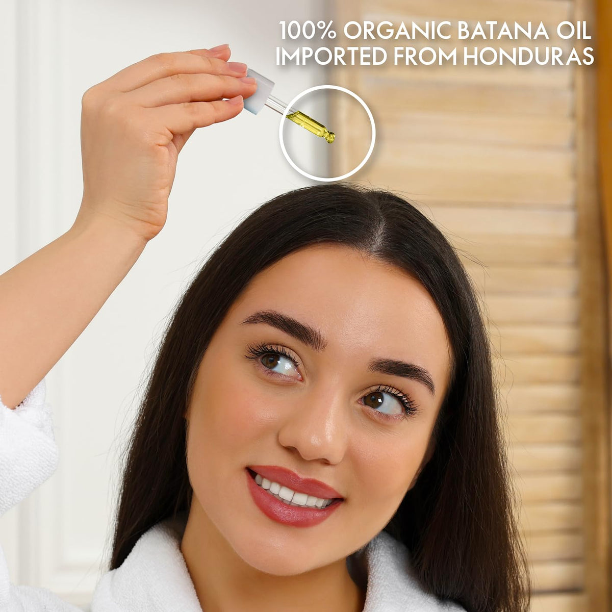 SugarBearHair glass-dropper detail for precise oil application and less waste