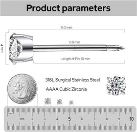 SugarTang in-use image of piercing gun positioned on earlobe showing controlled placement and ease