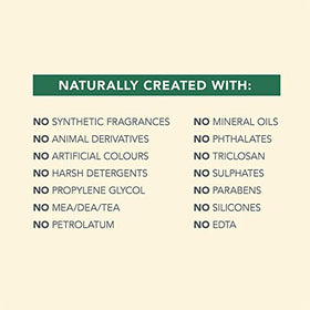 Sukin shampoo with baobab fruit and leaves, highlighting botanical nourishment