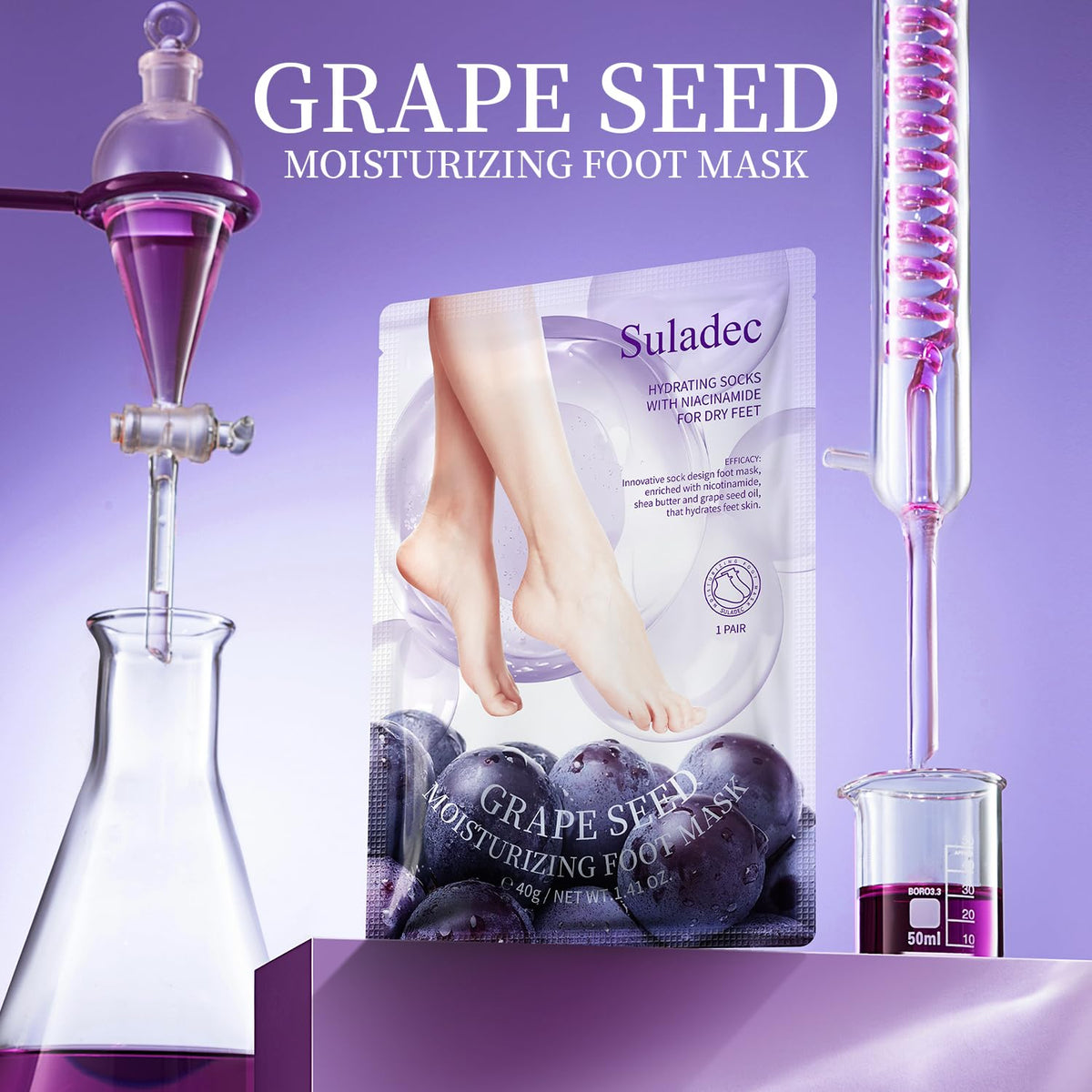 SULADEC shea butter texture drop emphasizing deep emollient hydration