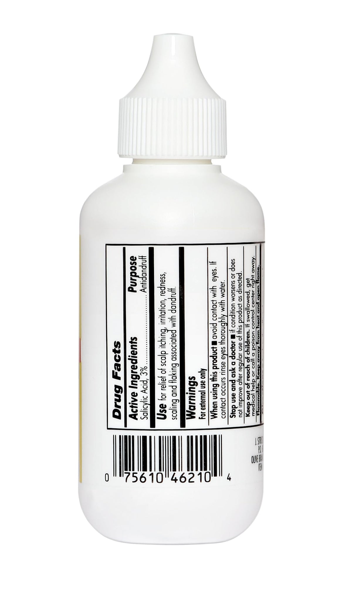 SULFUR8 close-up applying solution to scalp through locs, targeted soothing action