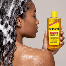 SULFUR8 product texture showing sulfur and salicylic acid actives