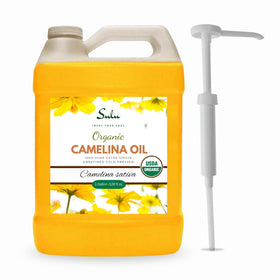 SULU ORGANICS front packaging showing gallon label and organic seal, clear product identity