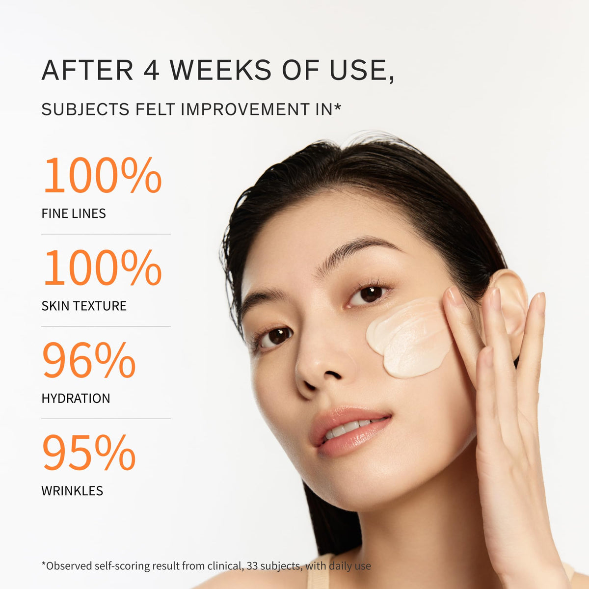 Sulwhasoo application demo on hand showing easy spreadability and non-greasy finish