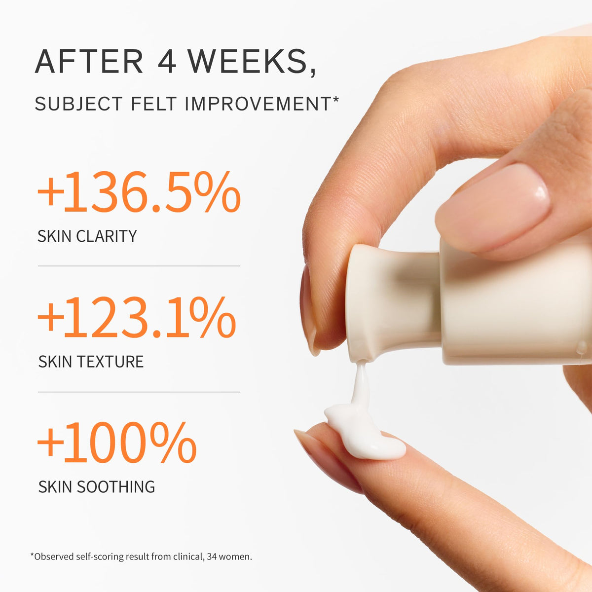 Sulwhasoo emulsion on hand absorbed quickly for smooth hydrated skin