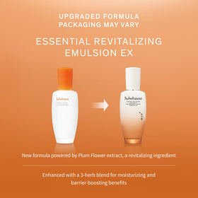 Sulwhasoo bottle paired with revitalizing water to show routine layering