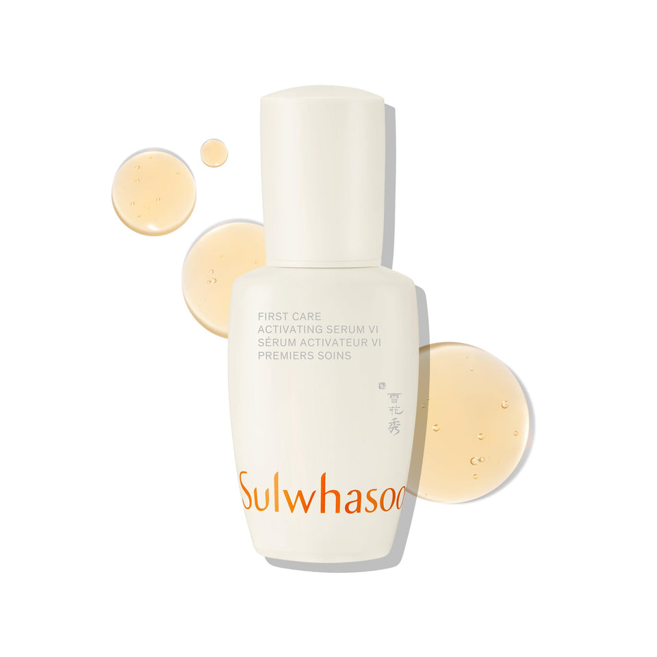 Sulwhasoo mini bottle front view showing compact travel-ready design and immediate hydration benefit