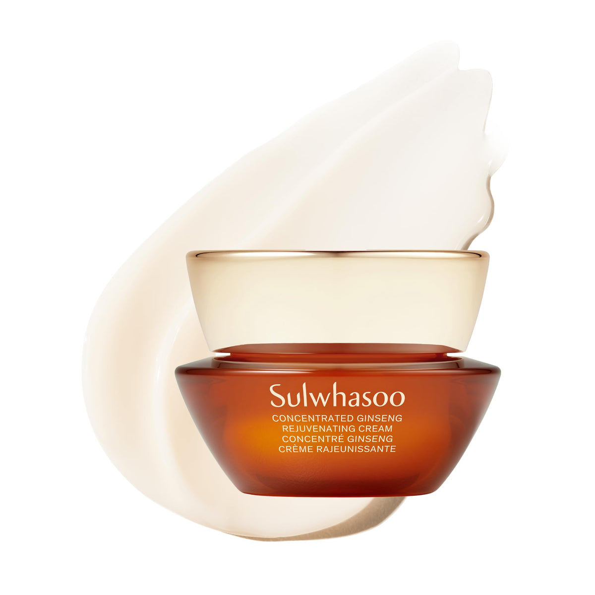 Sulwhasoo front packaging showing the anti-aging cream and premium jar benefit