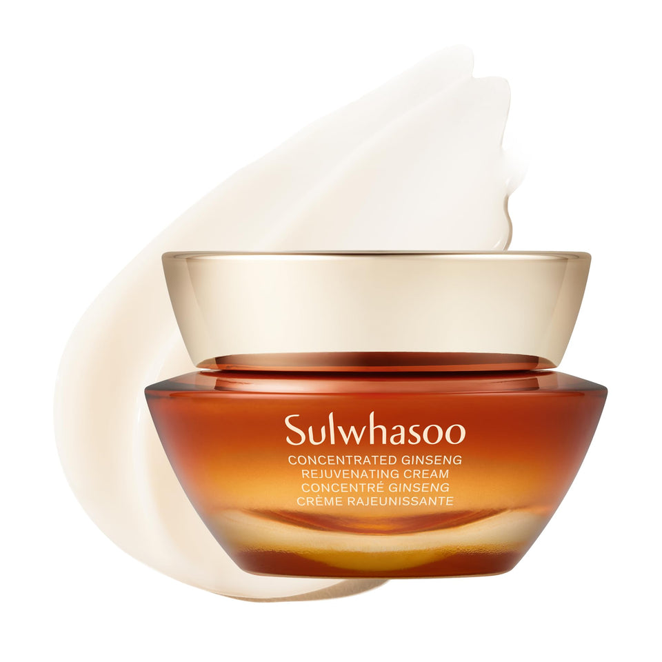 Sulwhasoo front packaging showing elegant jar and premium finish benefit: luxury skincare appeal