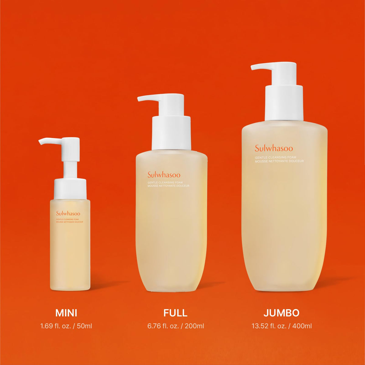 Sulwhasoo label detail highlighting botanical extracts and gentle formula