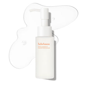 Sulwhasoo front packaging showing bottle and label, conveys premium cleansing
