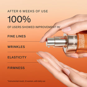 Sulwhasoo applying serum to hand demonstrating absorption and smoothing benefit