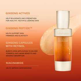 Sulwhasoo pump dispensing serum demonstrating controlled, hygienic application