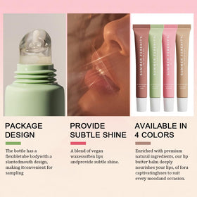 Summer Ferenity tube inside a purse for portable, on-the-go lip care