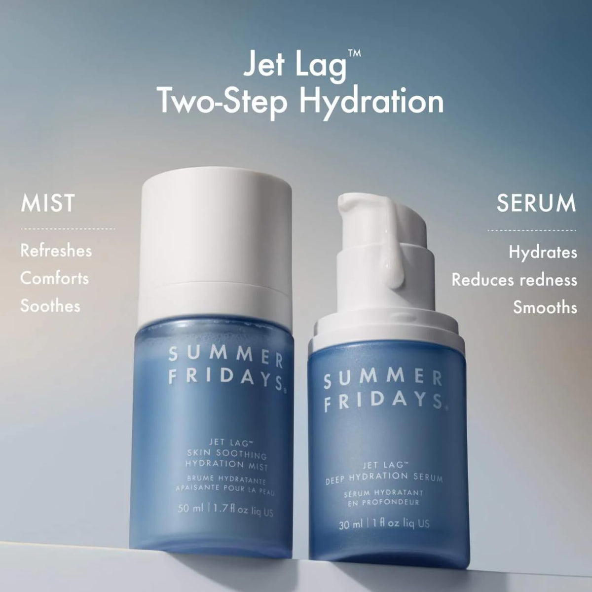 Summer Fridays back label close-up listing key soothing and barrier-support ingredients