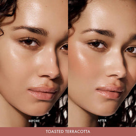 Summer Fridays tint on lips demonstrating natural, hydrating color