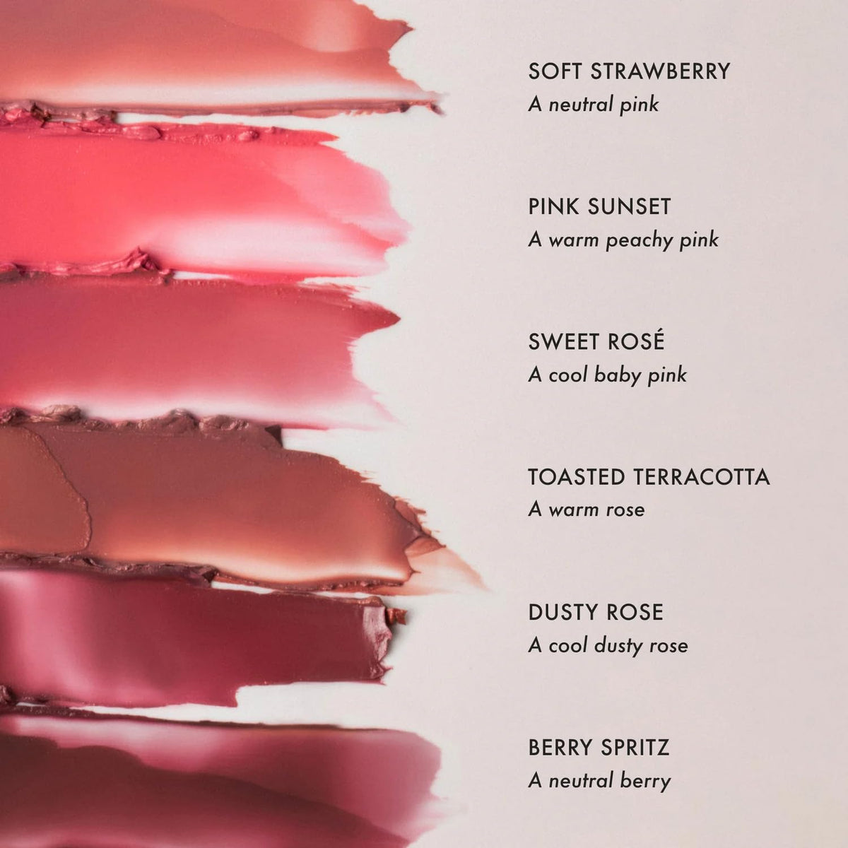 Summer Fridays blush brush with balm demonstrating precise application and blendability