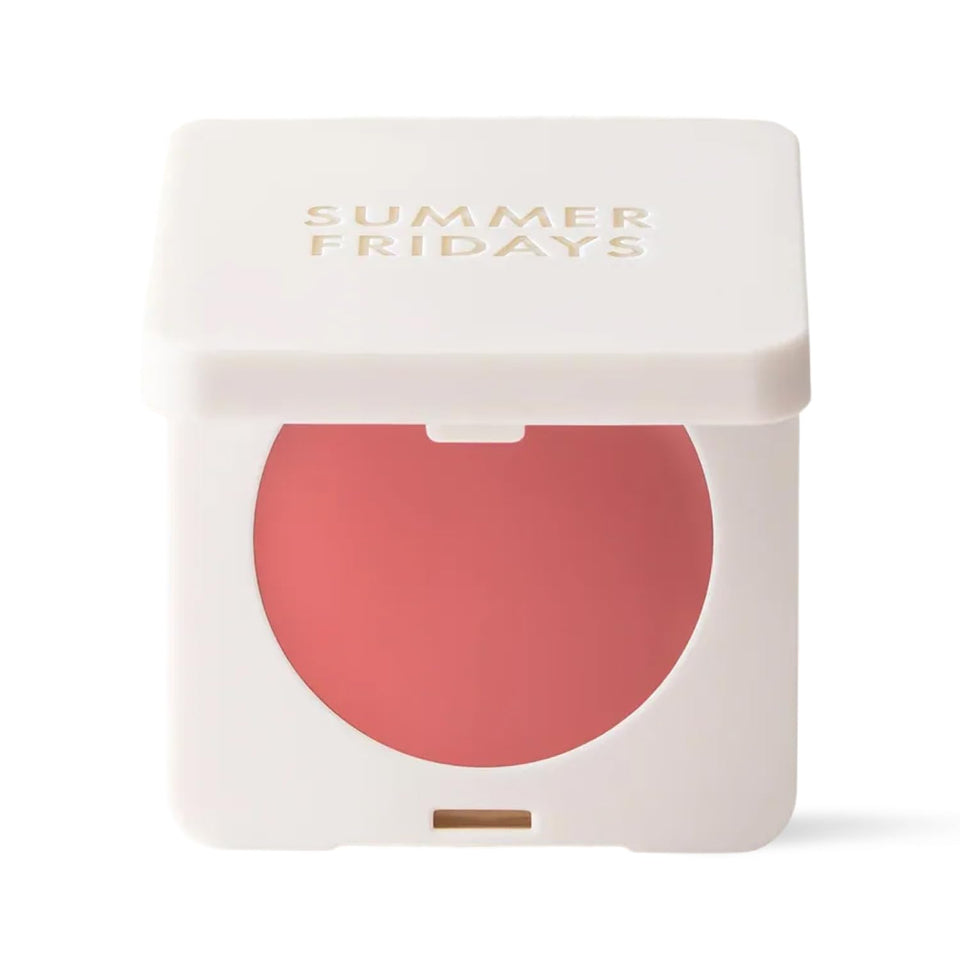 Summer Fridays front packaging showing compact balm and branding, easy identification