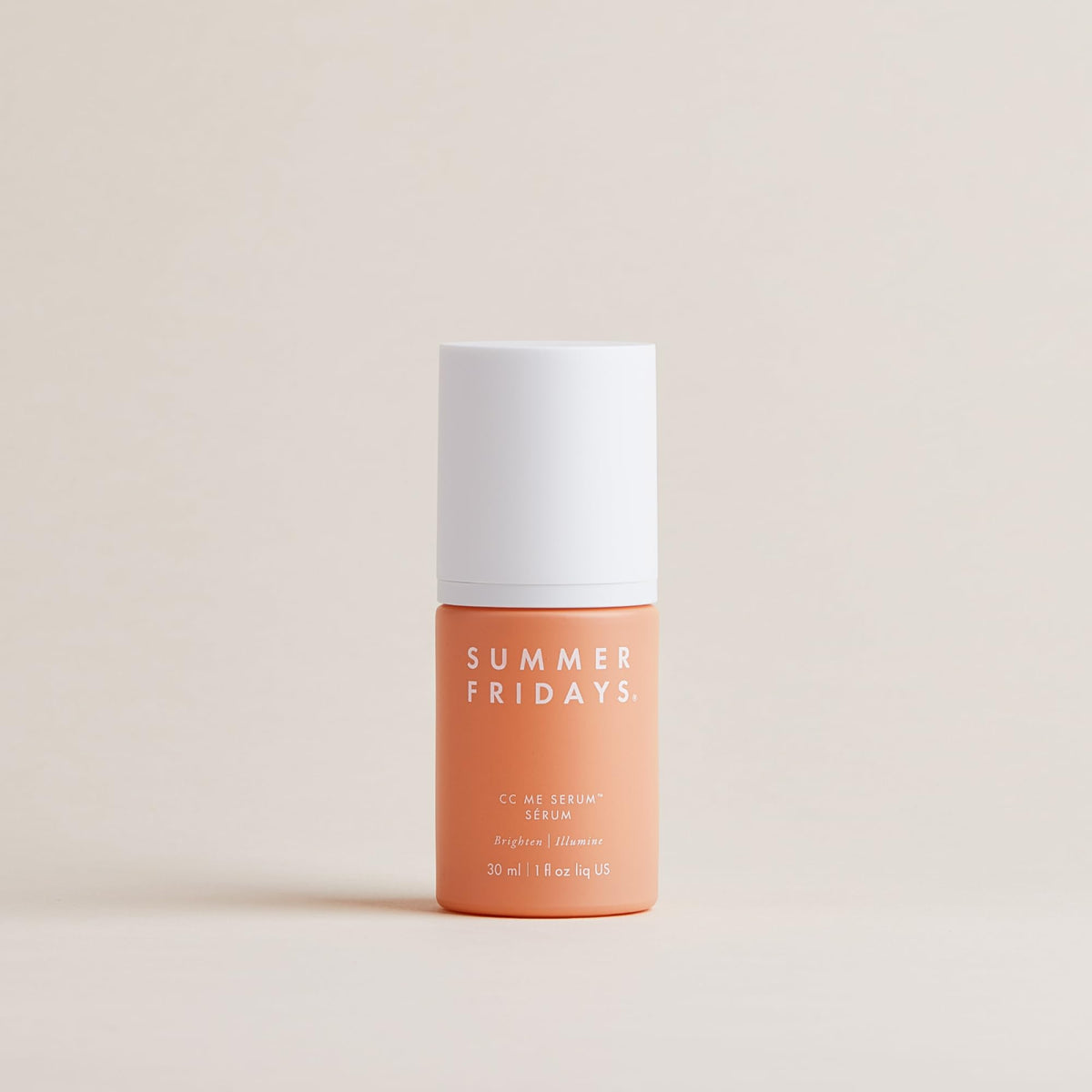 Summer Fridays dispensing serum from pump for precise, mess-free application