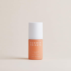 Summer Fridays dispensing serum from pump for precise, mess-free application