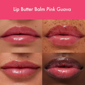 Summer Fridays Cherry open pot with deeper tint and nourishing butter look