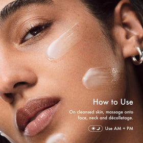 Summer Fridays ingredient callout featuring hyaluronic acid for multi-layer hydration