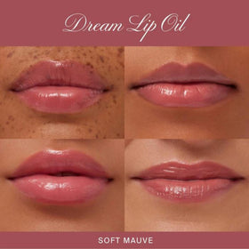 Summer Fridays soft mauve swatch on lips illustrating wearable tint and instant shine