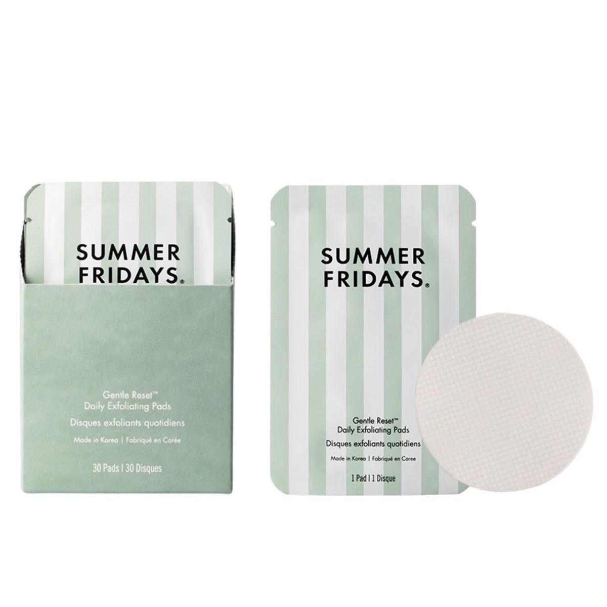 Summer Fridays front packaging showing product and benefits