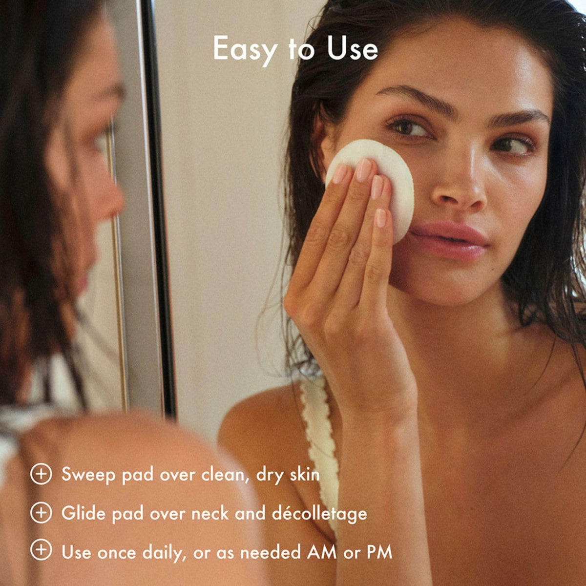 Summer Fridays ingredients label showing acids and soothing extracts