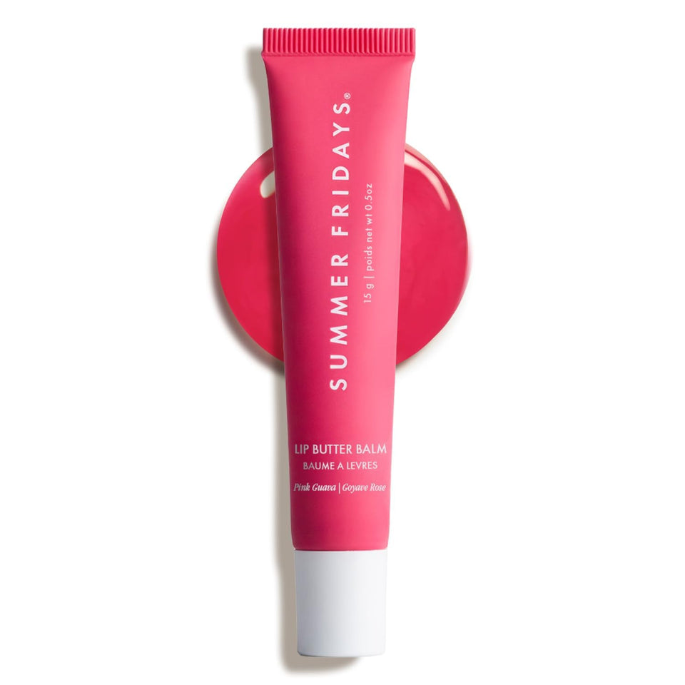 Summer Fridays front tube showing sleek packaging and instant gloss benefit
