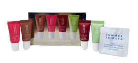 Summer Fridays front packaging showing four mini tubes for easy travel