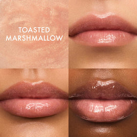 Summer Fridays open tube texture close-up displaying creamy glossy formula benefits
