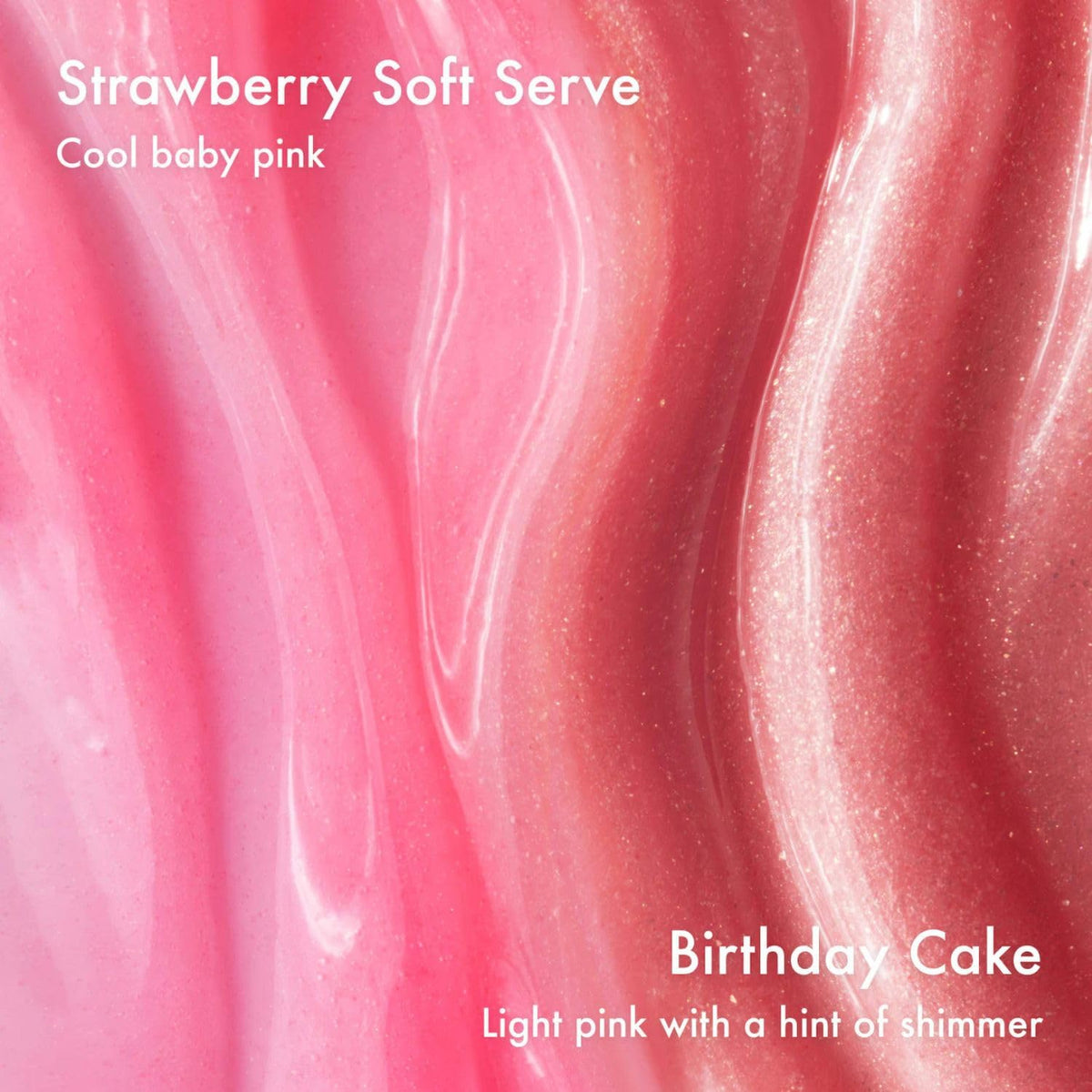Summer Fridays Strawberry Soft Serve balm open showing cool baby pink tint and moisture