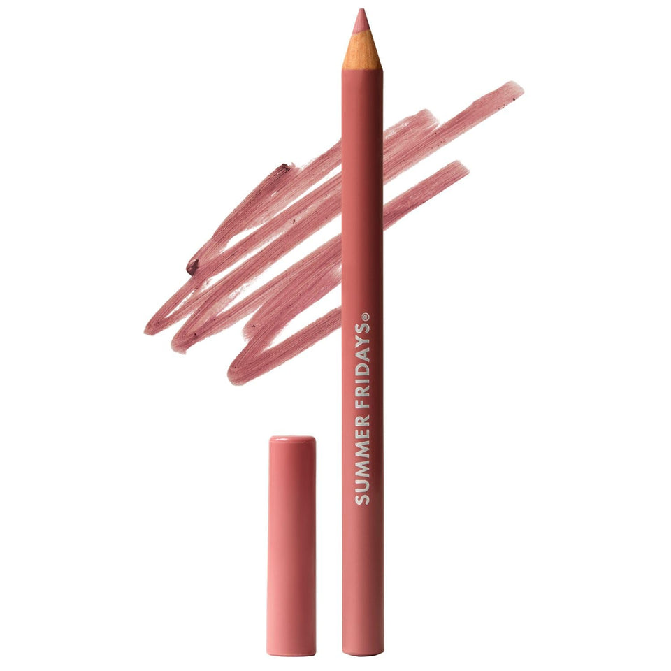 Summer Fridays SoftLine front view showing pencil and label, clear brand presentation