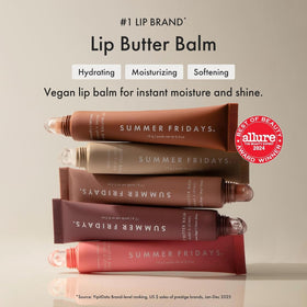 Summer Fridays close-up texture of balm highlighting creamy, non-greasy finish