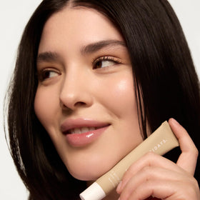 Summer Fridays vanilla lip butter texture close-up showing creamy hydration
